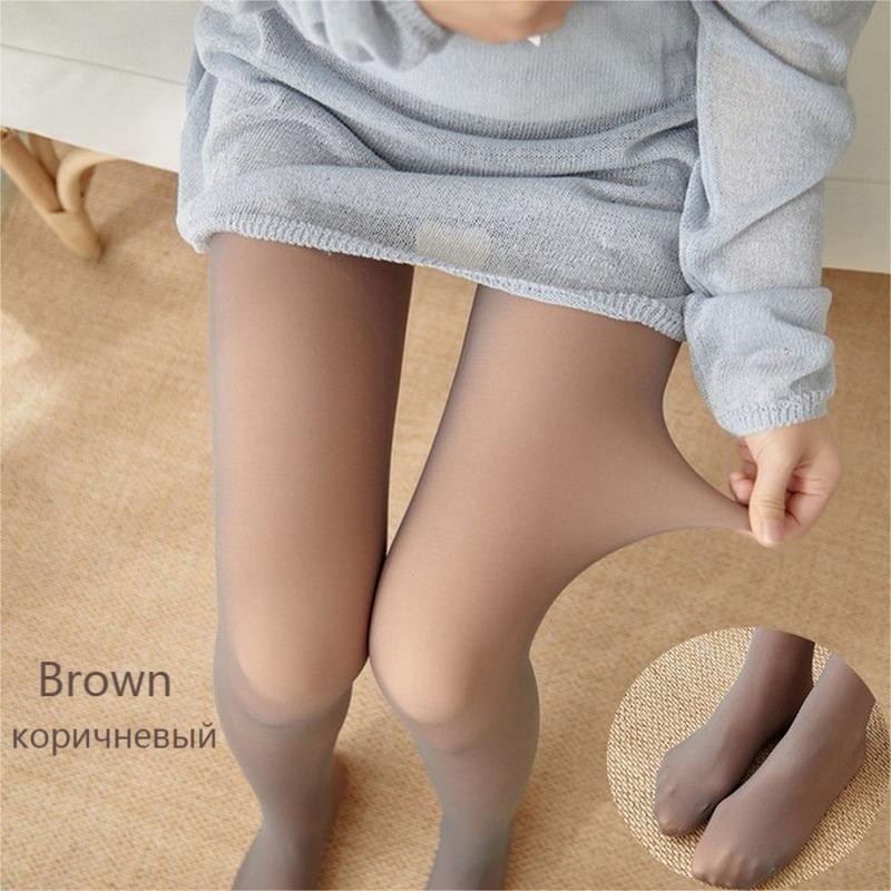 Женские утеплённые колготки. Цвет и фасон в ассортименте