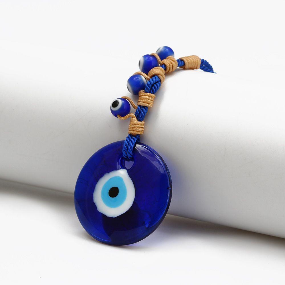Комната Машина Ювелирные изделия Дьявольский глаз Автомобильный кулон Бусины сглаза Кулон Ремешок для телефона Брелок Дьявольский глаз