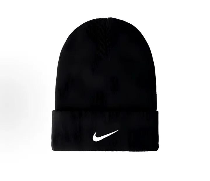 Nike Cuffed Beanie Hat Classic Swoosh Logo Knit Winter Hat Warm Soft Skull Cap for Men Women