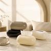 Creative Design Oval Tissue Box Non-slip Base Desktop Tissue Dispenser  Dining Table