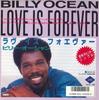 7inch Record BILLY OCEAN - Love Is Forever / Dancefloor ALI733 JIVE 1987 Japan Soul/Funk Used