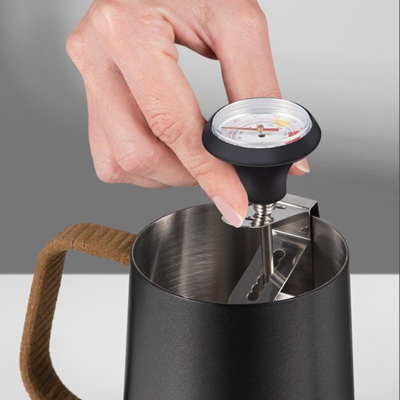 Термометр из нержавеющей стали, портативный водонепроницаемый, ручной, для измерения температуры кофе, чайников, молочников, кухонных принадлежностей