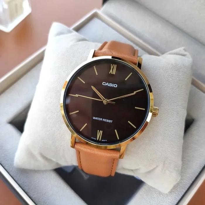 Zegarek Męski Casio Mtp-Vt01Gl-5B + Box (Zd165J)