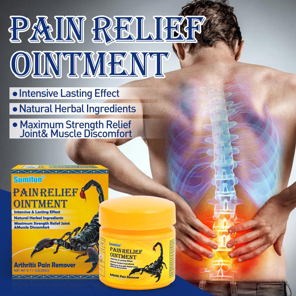 Sumifun 20 г мазь для снятия боли при ревматизме, крем для снятия боли при артрите, травяная мазь