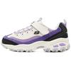 Skechers D'Lites Липучка Модный Молочный Чай Медведь Универсальный С флисовой подкладкой Удобный Классический Дизайн 302524L-PUR