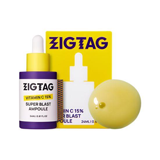 ZIGTAG Сыворотка-ампула с чистым витамином С 15% Super Blast для осветления темных пятен 24 мл