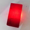 355.45 Ct Natural Blood Red Ruby Certified African Uncut Rough Loose Gemstone