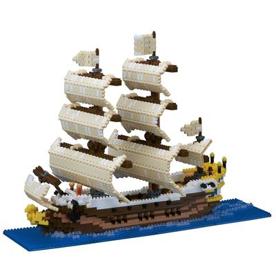 Парусный корабль Kawada Nanoblock 2500 деталей NB-030