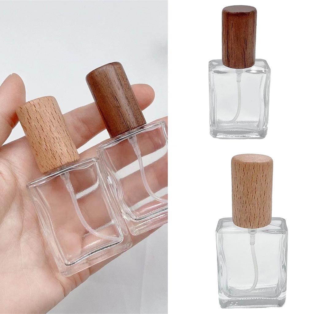 Refillable Spray Perfumes Bottle Cosmetic Fine Mist Atomizer Portable Empty Clear Glass Bottle Essential Oil Container