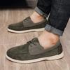 Men Pencil Loafers with Suede Leather Classic Driving Soft Upper Casual Comfortable Low Heel Flat Shoe Man Designer Shoe Summer