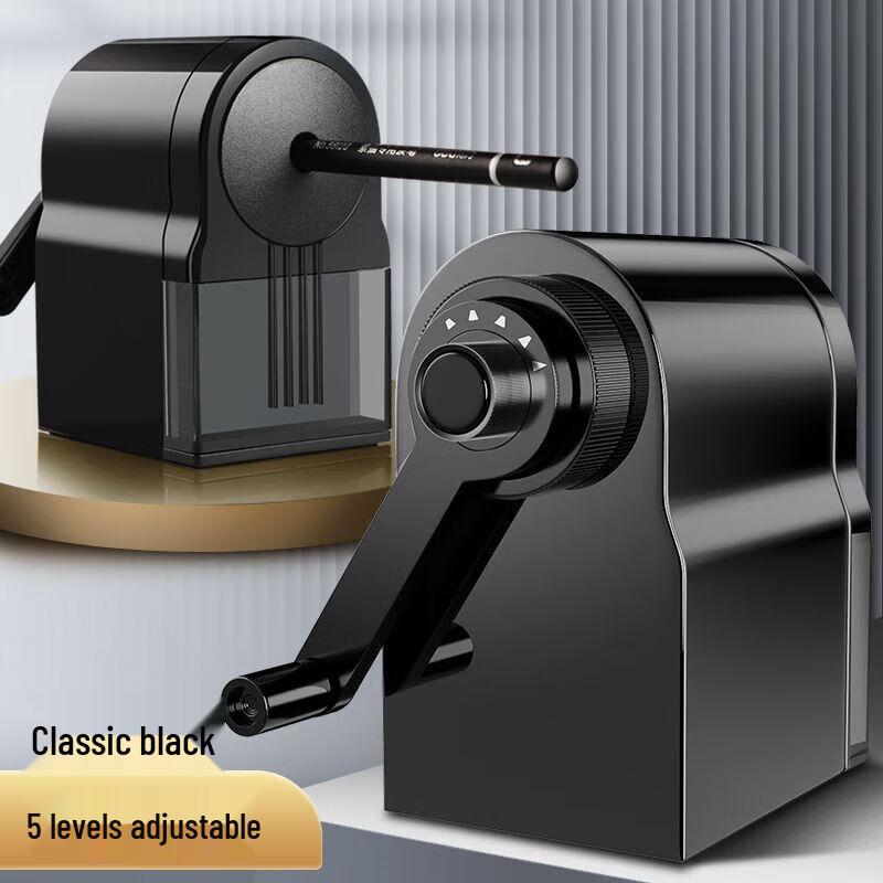 Deli Automatic & Manual Pencil Sharpener