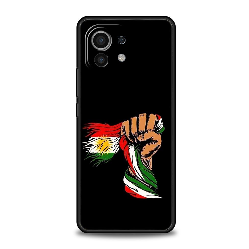 Чехол для телефона с курдским флагом для Xiaomi Mi 17 15T 15 14 14T 13T 12T Pro 12 13 Lite 5G 11T Poco X6 X7 X5 Pro Мягкий чехол