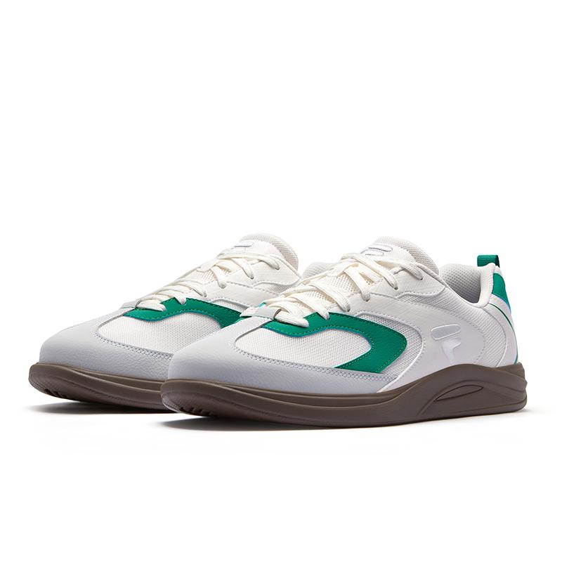 Fila Fusion Кеды Buzzard Flat Мужские Кеды Белый Зеленый T12M532919FWB