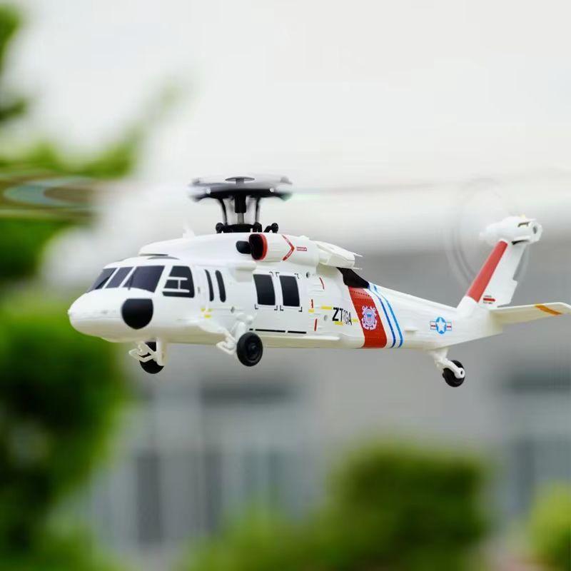 Обновление радиоуправляемого вертолета Wltoys K270 с оптическим потоком, барометром, удержанием высоты, модель UH-60L, 4-канальный, 4 лопасти, бесщеточный двигатель для стабильного полета