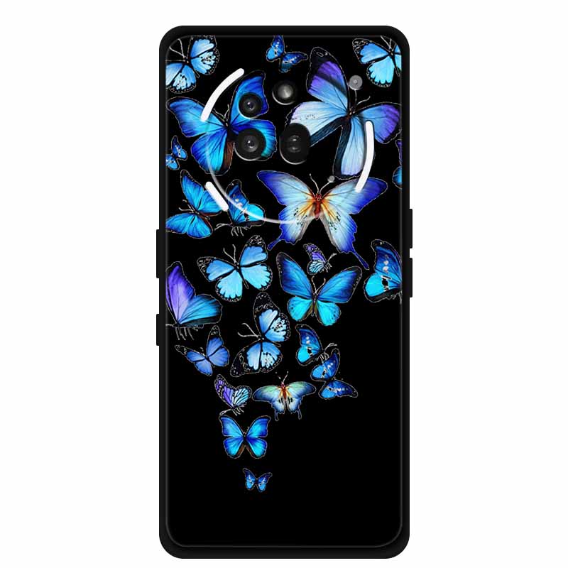 Чехол из ТПУ для Nothing Phone 3A Pro Чехол 3 A Pro Funda Мягкая Черная Силиконовая Задняя Крышка Для Nothing Phone3A Pro Чехлы Coque Мультяшный