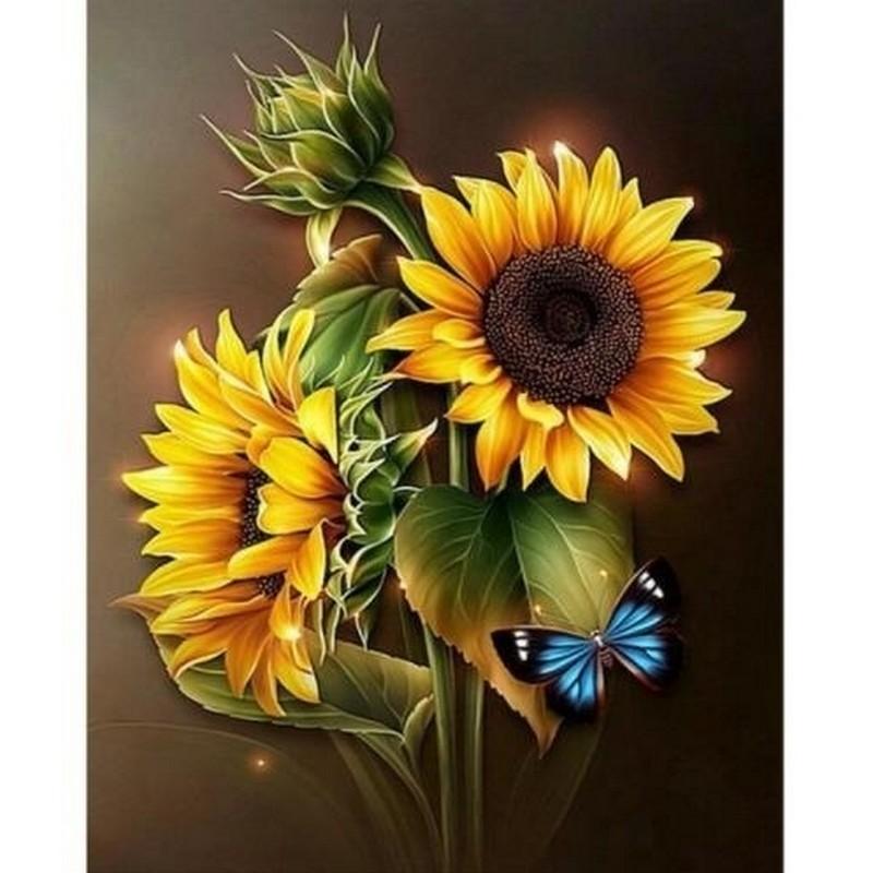 Diy Flower Diamond 5d Painting Full Round Mosaic Resin Scenic Diamont Embroidery Cross Stitch Home Decor Wall Art Gift