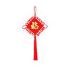 1pc Chinese Knot 2025 Spring Festival Ornaments Handmade Tassels Ornaments Home Decor with Fu Character Hanging Pendant