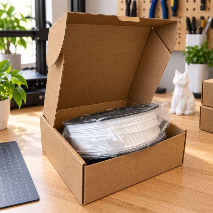 Filament PLA - OQONOS - PLA 1,75 mm 1 kg - Blanc - 1,75 mm - 190-230 °C