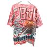 MAGIC JOHNSON TS 90s NBA Chicago Bulls Double-sided Printing Short Sleeve T-shirt Men's Used