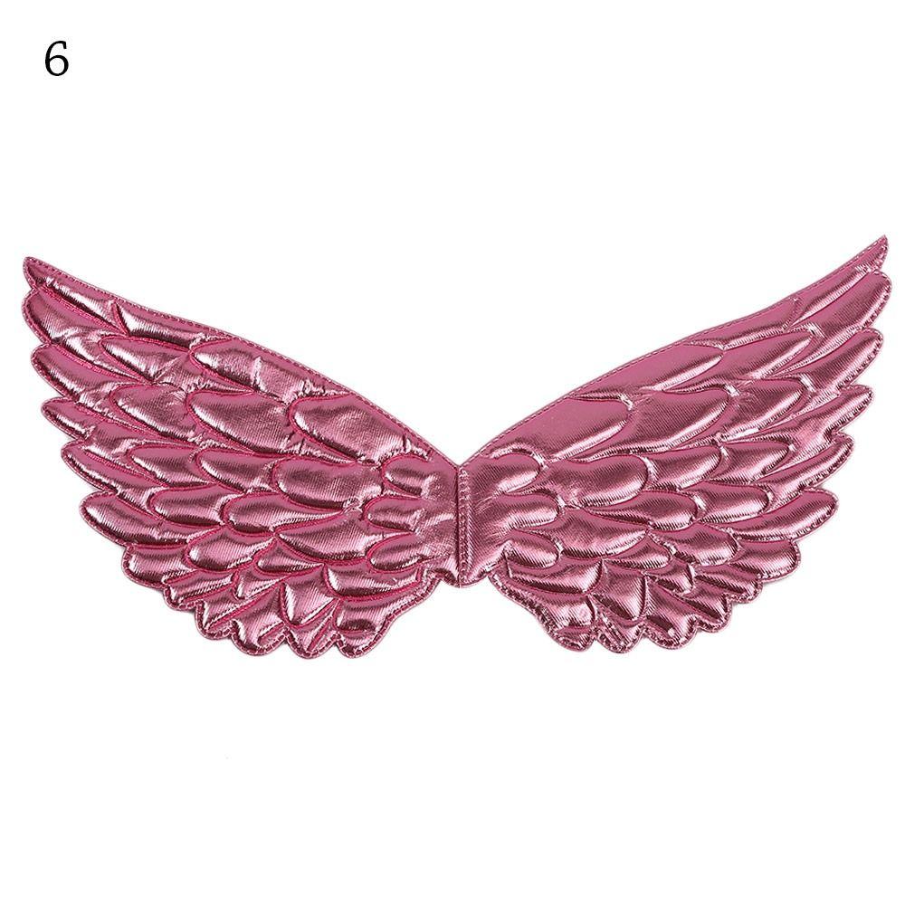 Реквизит для косплея на день рождения, блестящие крылья феи ангела, универсальные, подарок для детей