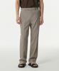 MUSINSA STANDARD Cool Touch Semi-Wide Hidden Banding Slacks [Grayish Beige]