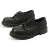 16-5 Oil Wax Matte Brock Engraved Men's Shoes Big Head Leather Shoes Retro Round Head Tooling Shoes Platform Casual Leather Shoes