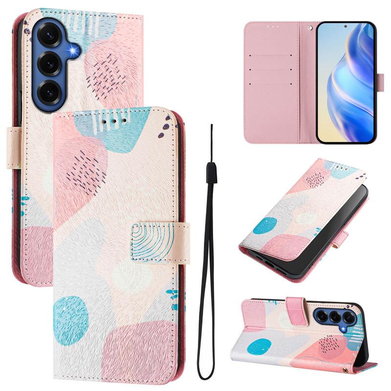 Кожаный чехол-книжка S26+ для Samsung Galaxy S26 Ultra S 26 Edge Pro Plus SM-S948B, кошелек, магнитный, с рисунком