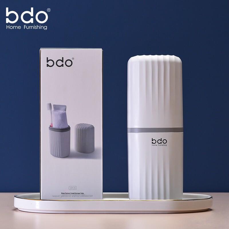 Portable Travel Toothbrush Holder & Rinse Cup