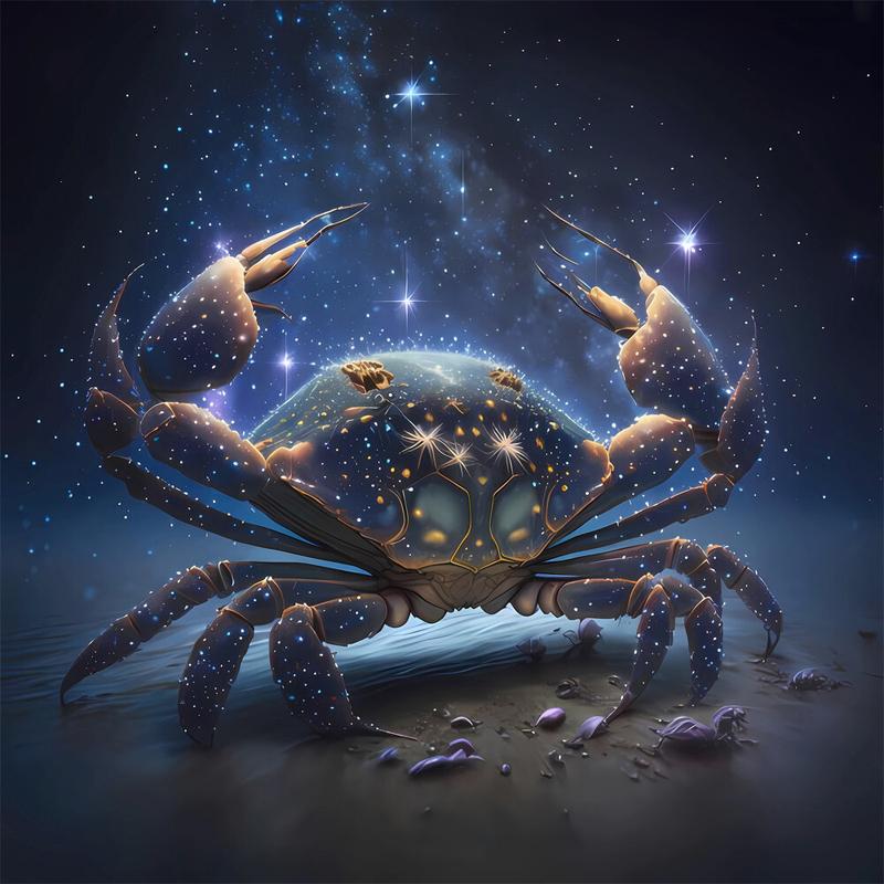Полная 5D алмазная живопись своими руками<Crab> Алмазная вышивка крестом во всю ширину, украшение для дома, подарок ручной работы.