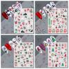 Cartoon Christmas Nail Art Sticker Simple Nail Art Accessory DIY Nails Polish Sticker Manicurist