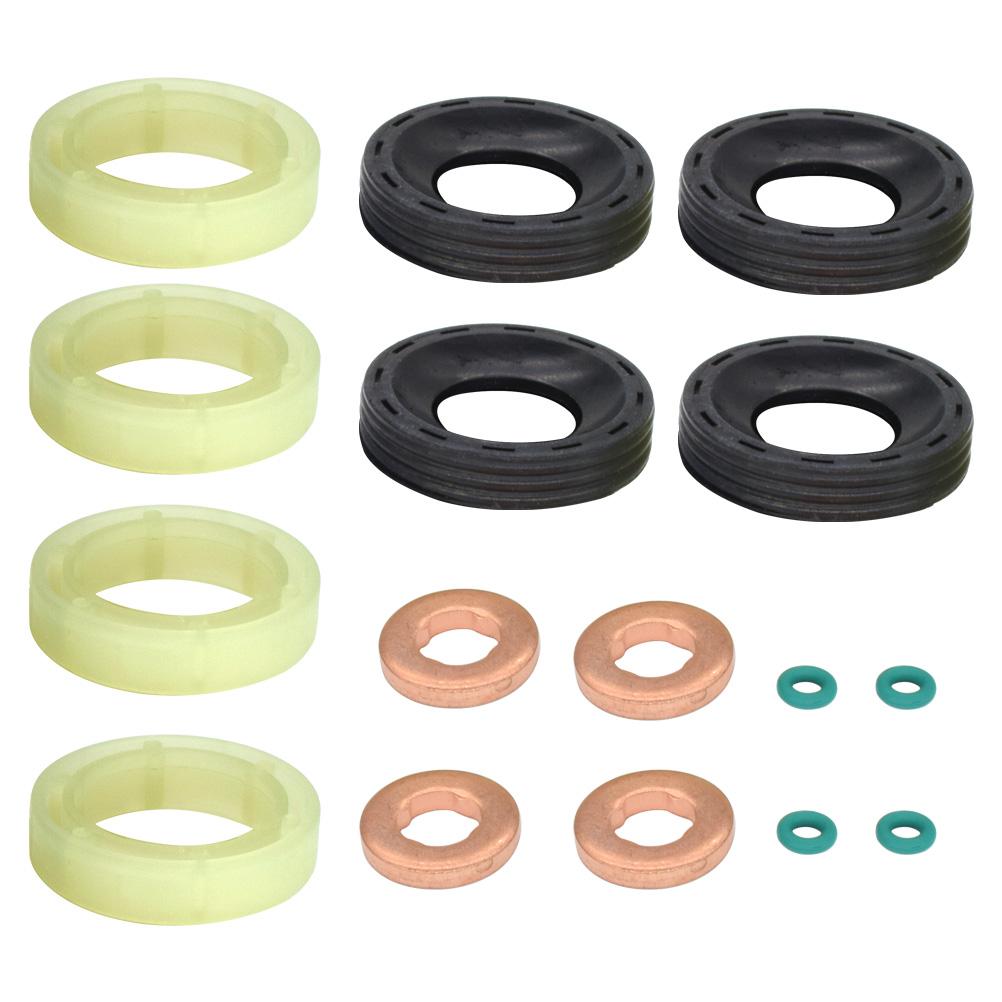 1314368 1233683 1432205 1373550 Car Fuel INJECTOR SEAL O RING WASHER KIT FOR FORD FIESTA CITROEN PEUGEOT 1.6 HDI TDCI ENGINE