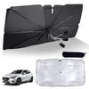 Mazda MAZDA2 Demio DJ Series Car Umbrella Sunshade 360° Bendable Umbrella Pattern, 10 Ribs,