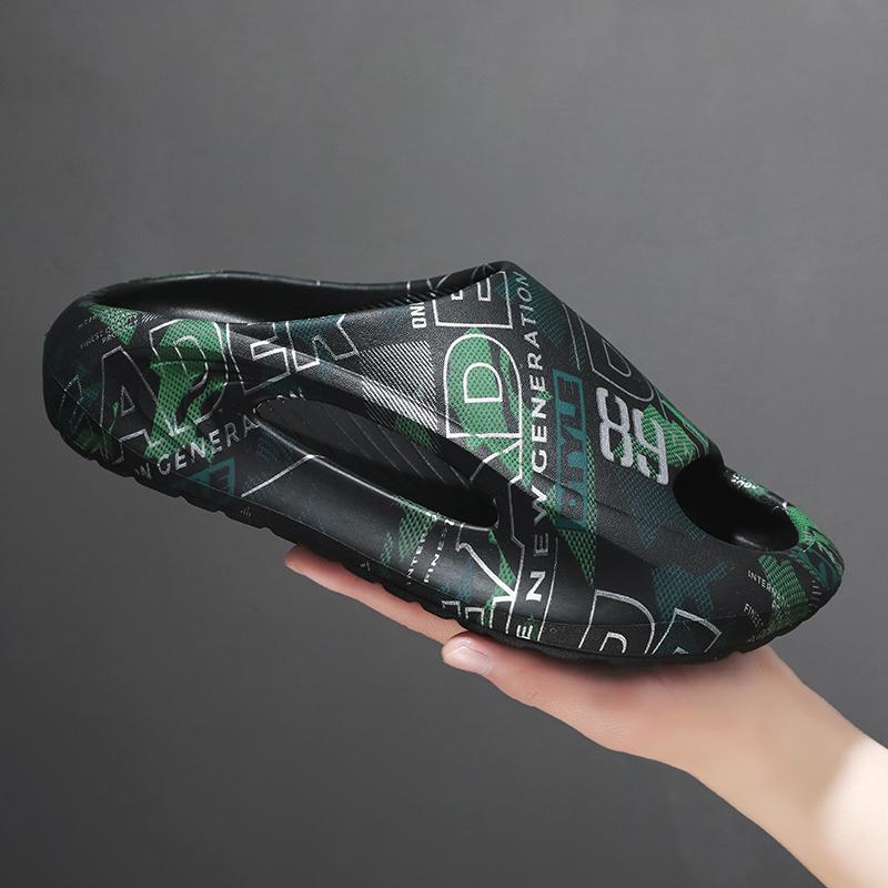 Модные мужские летние легкие сандалии на платформе, новые плоские пляжные туфли, повседневные сандалии на платформе для мужчин, пляжная обувь