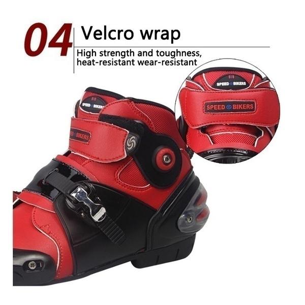 3 цвета мотоциклетная обувь для верховой езды, падающая гоночная обувь, дорожные мужские рыцарские ботинки(США7-12/ЕС40-47)