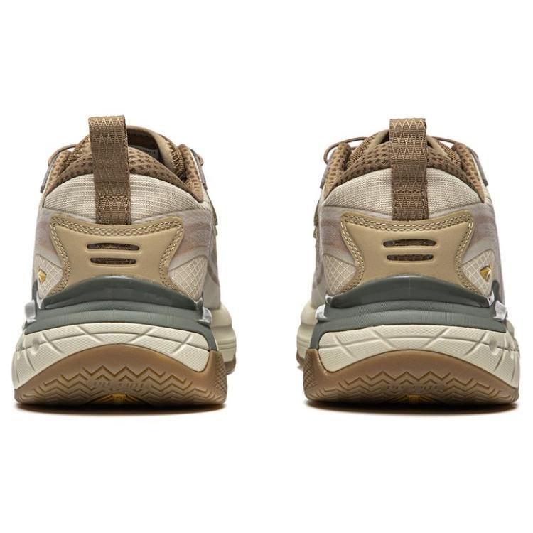 Li Ning Star Path Амортизация, Износостойкие Низкие Баскетбольные Кроссовки Мужские Umber White AGLT047-3