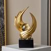 Abstract Resin Desktop Sculpture Modern Art Decor Office TV Cabinet Home Gift