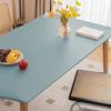 1шт водонепроницаемый чехол для стола искусственная кожа эластичная скатерть протектор для скатерти коврик для стола кухня