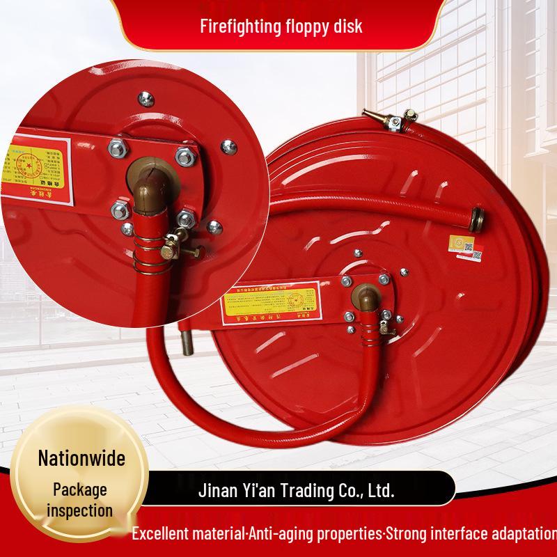High-Pressure Fire-Resistant Self-Rescue Hose Reel for High-Rise Emergency