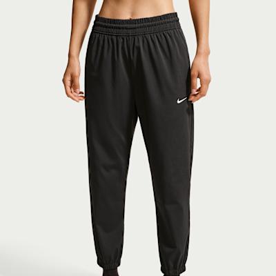 Женские трикотажные спортивные брюки Nike Sportswear Женские Черный/Парусный белый Средняя посадка