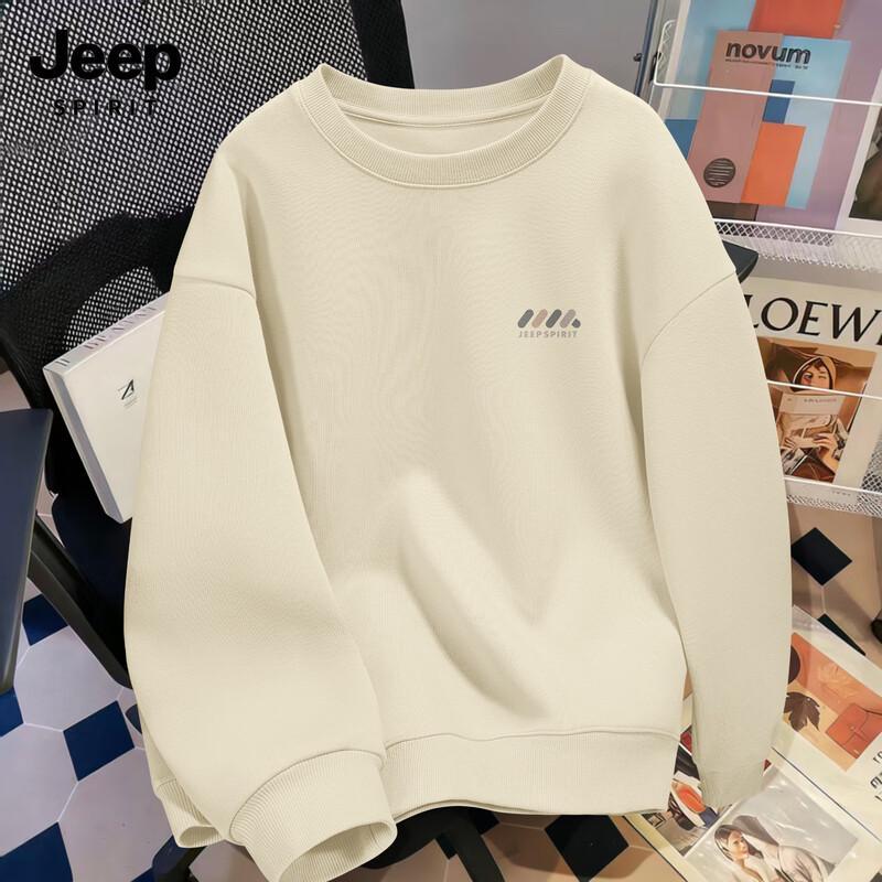 Мужской пуловер с круглым вырезом JEEP SPIRIT