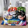 Fashion Art Print Comics D-Dragons B-Balls Blanket Bedroom Sofa Bed Sheet Outdoor Car Travel Hotel Portable Plush Cover Blanket