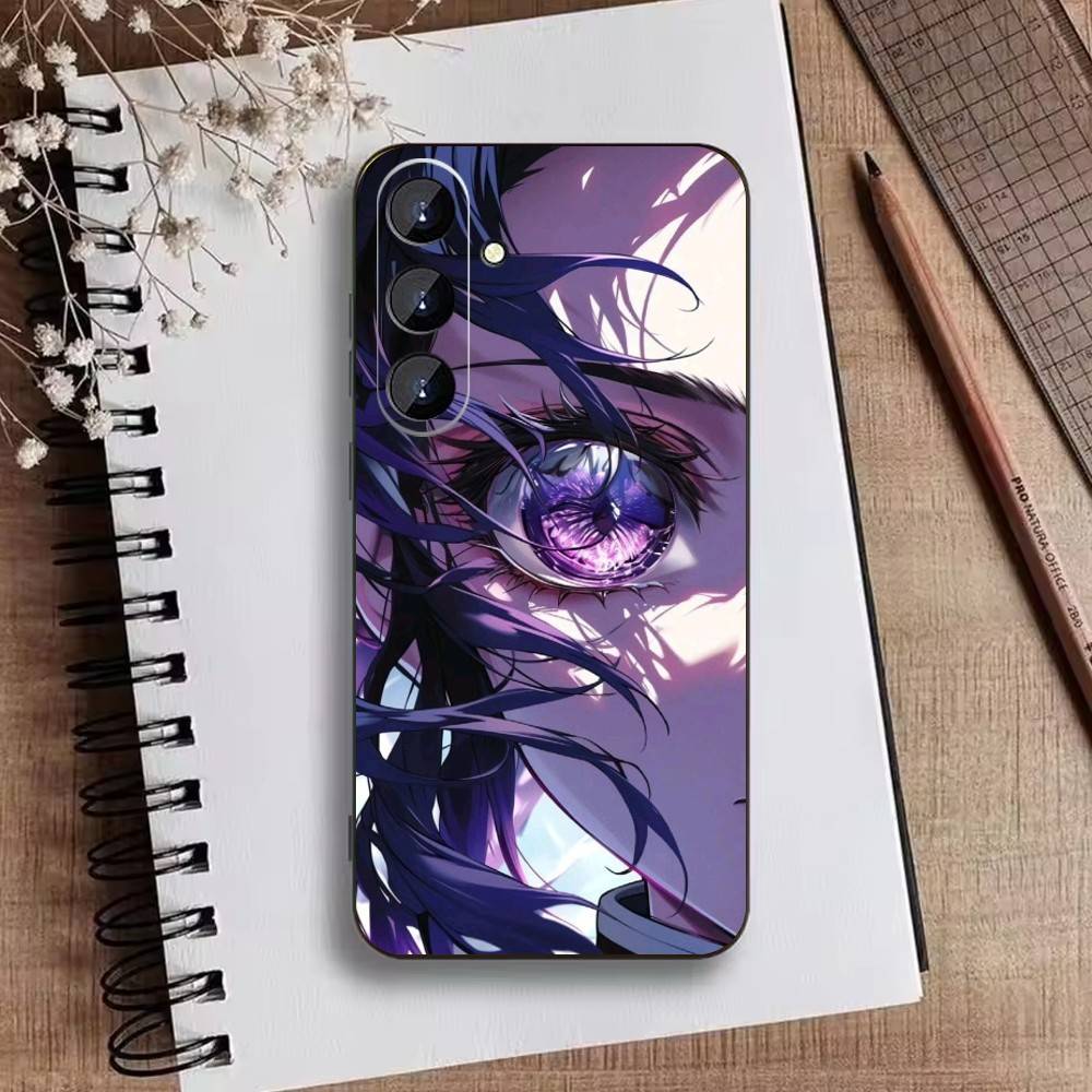 Oshi No Ko A-Аниме Милый Чехол Для Телефона Для Samsung Galaxy A73,21,22,32,71,53,52,51,80,5G Мягкий Черный Чехол