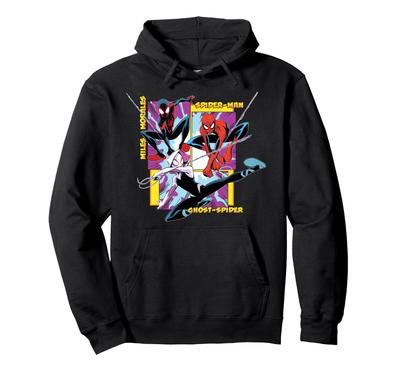 Худи Marvel Spider-Man Miles Morales Ghost Spider Web-Swinging Trio