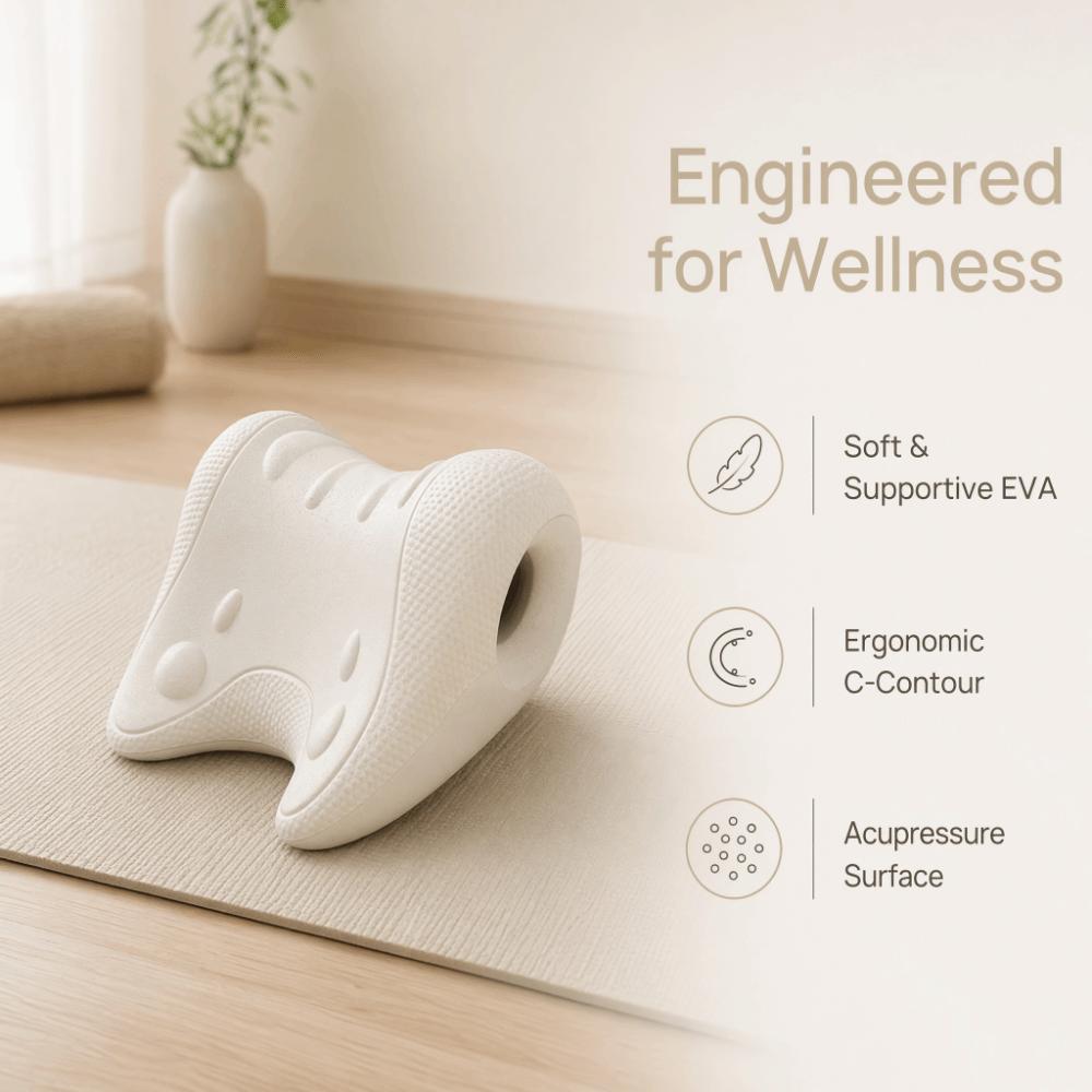 C-Shaped Contour Neck Massage Pillow Soft EVA Material C-Shaped Contour Pillow  Home Use