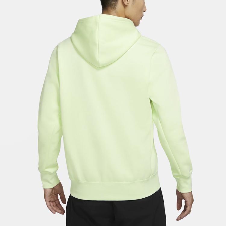 Nike Sweatshirts Men's Green Hooded Moderate Regular CT2012-383