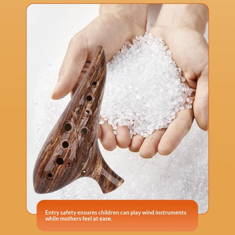 12-дырочная окарина Инструмент Окарины Альт До Тональность Профессиональный Резиновый Инструмент Окарина Для Любителя Музыки Начинающего