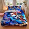 3Pcs Megaman Vs Rockman Duel Bedding Set Quilt Cover Pillowcase Home Christmas Xmas Halloween Gift 1 Duvet Cover 2 Pillowcase M929320