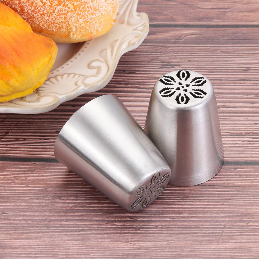 Cake Decorating Fondant Pastry Tips Flower Nozzle Icing Piping Nozzles Baking Mold Ice Cream Tool