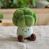Lightweight Dog Fetch Toys Plush Cauliflower Toy, Interactive Squeaky Chew Soft Pet Boredom Buster Stuffed Toy for Small And Medium Dogs, Puppy
