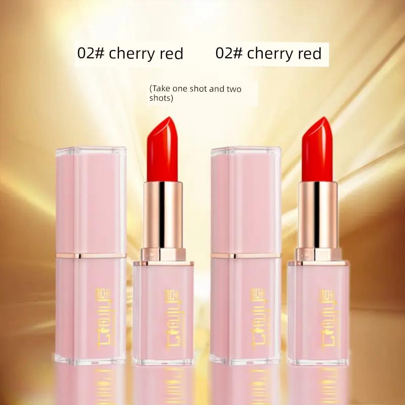 Seven Pomelo Cottage Carrot Cherry White Color-Changing Lipstick
